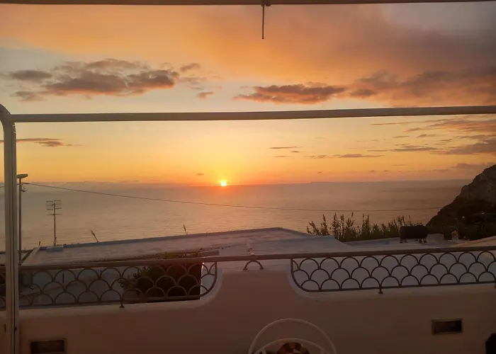 アパート Tramonto Sul Mare イスキア島